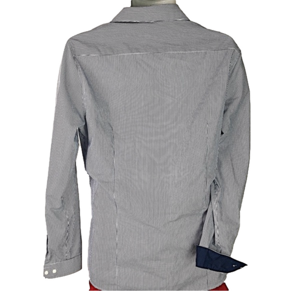 H&M - Slim Fit Stripes Shirt - Picture 4 of 6